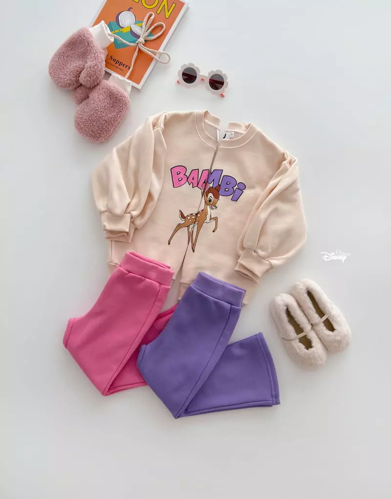 Dsaint - Korean Children Fashion - #childrensboutique - Bambi Bootscut Top Bottom Set