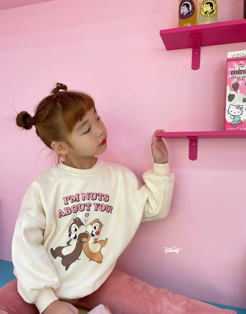 Dsaint - Korean Children Fashion - #designkidswear - Nuts Chip And Dale Sweatshirt - 9
