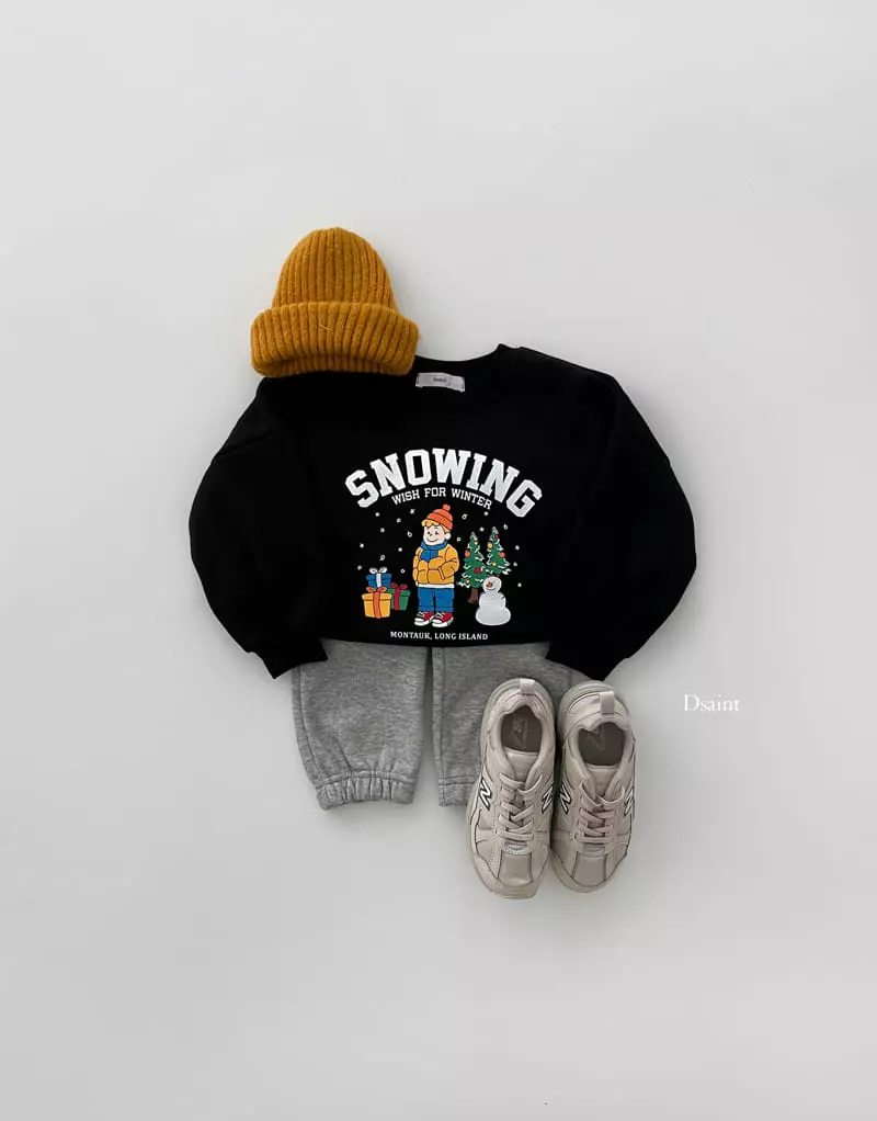 Dsaint - Korean Children Fashion - #designkidswear - Snowing Sweatshirt - 6