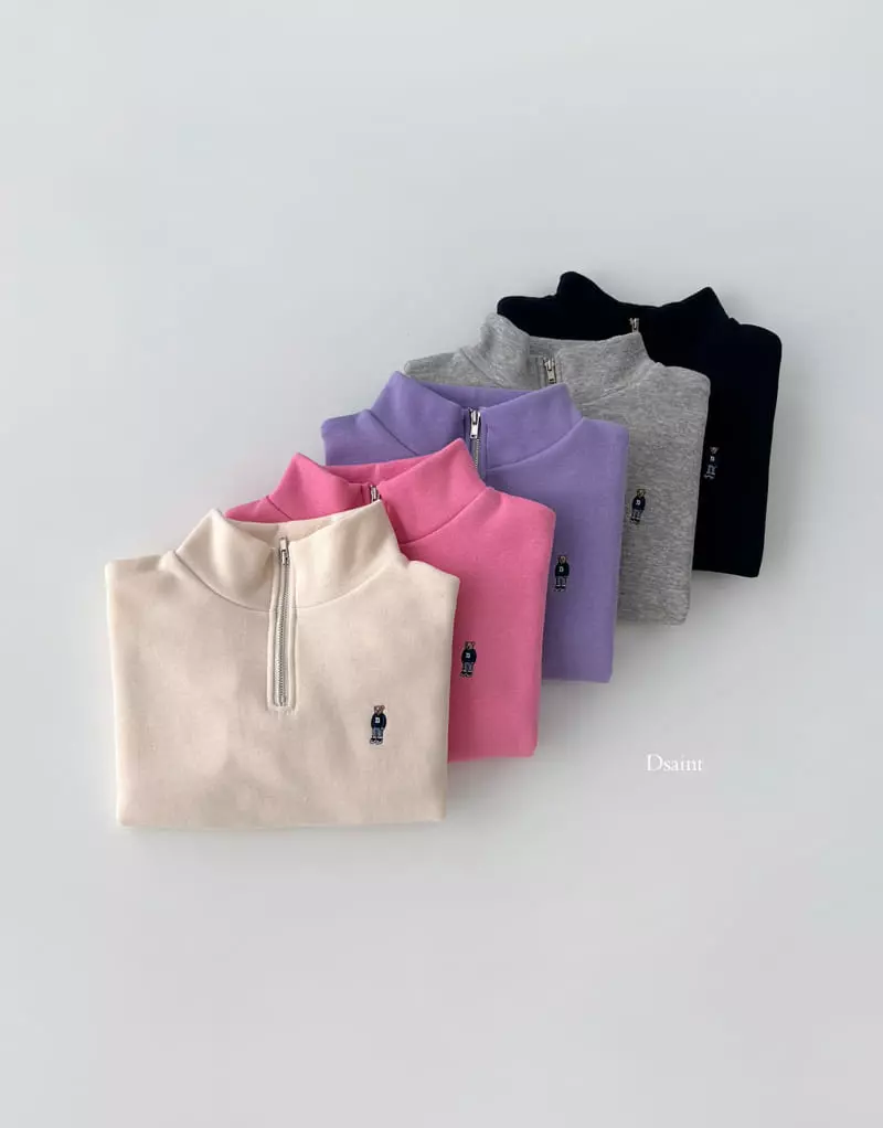 Dsaint - Korean Children Fashion - #designkidswear - Small Bear Anorak Sweatshirt - 2