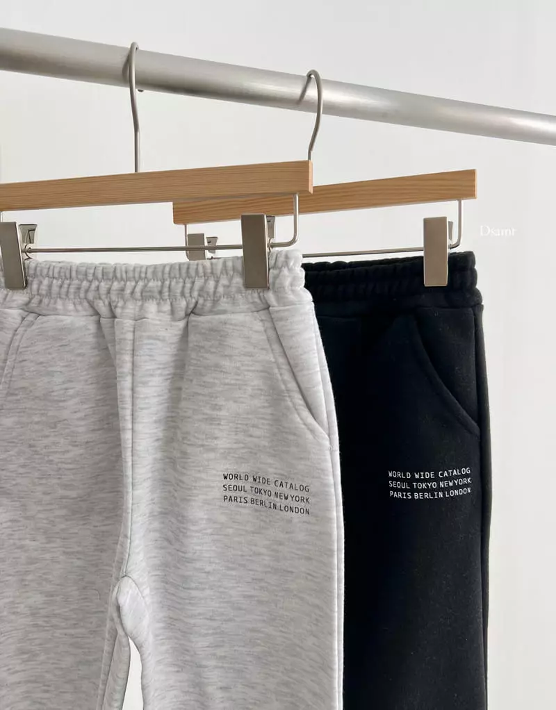 Dsaint - Korean Children Fashion - #designkidswear - World Jogger Pants