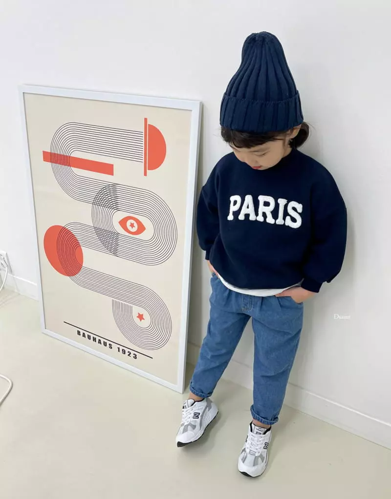 Dsaint - Korean Children Fashion - #discoveringself - Paris Bookle Sweatshirt - 10