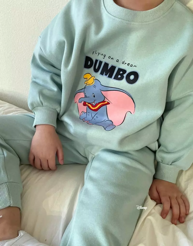 Dsaint - Korean Children Fashion - #discoveringself - Flying Dumbo Top Bottom Set - 8