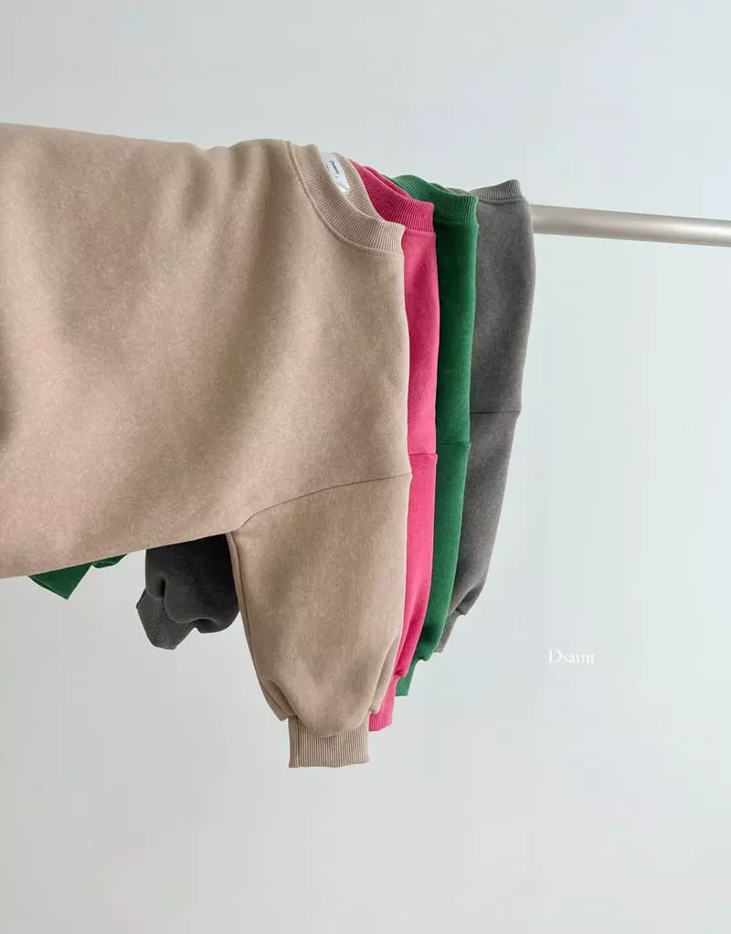Dsaint - Korean Children Fashion - #discoveringself - Color Good Pigment Sweatshirt