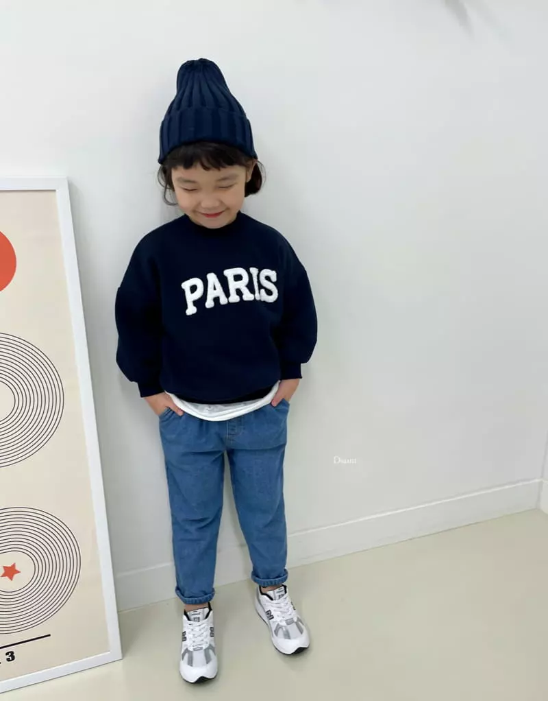 Dsaint - Korean Children Fashion - #fashionkids - Paris Bookle Sweatshirt - 11