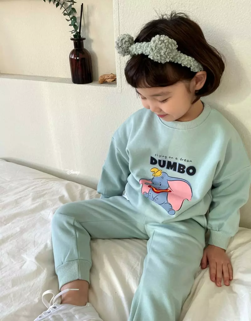 Dsaint - Korean Children Fashion - #fashionkids - Flying Dumbo Top Bottom Set - 9