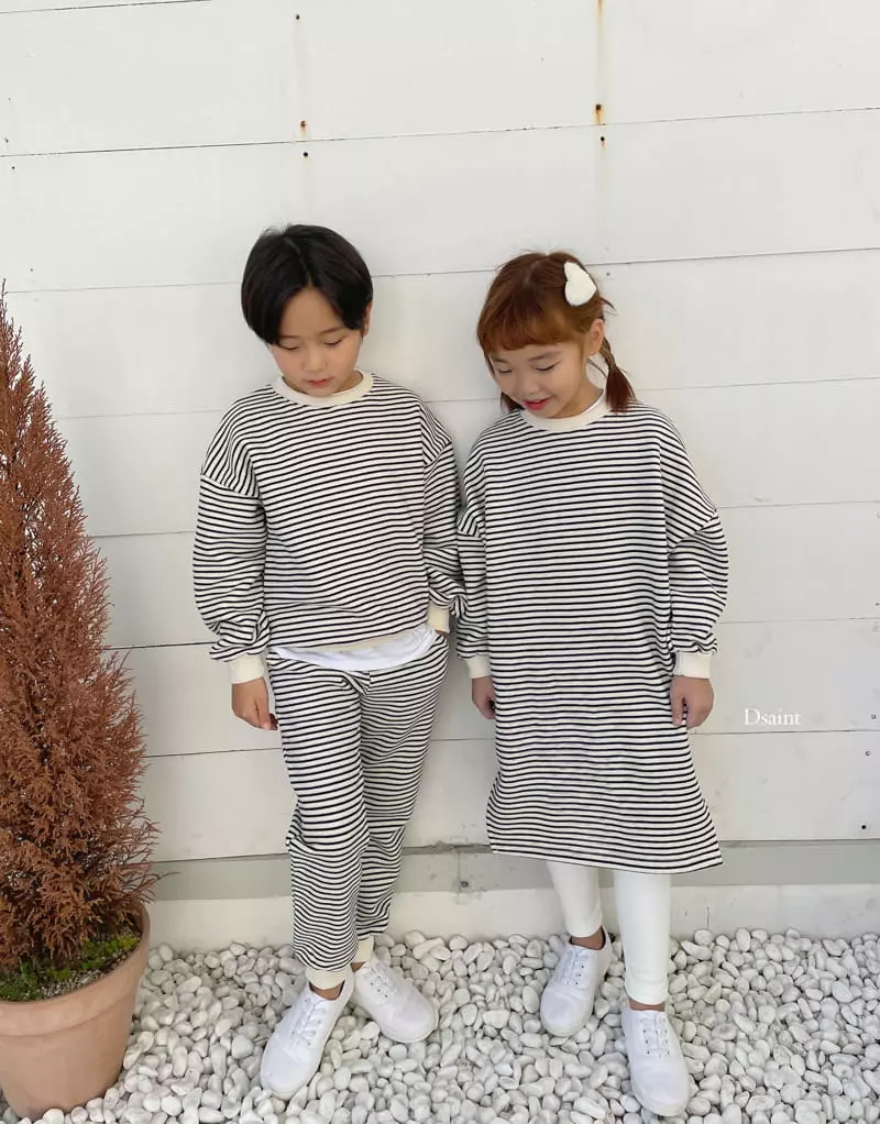 Dsaint - Korean Children Fashion - #fashionkids - Yam Top Bottom Set - 7