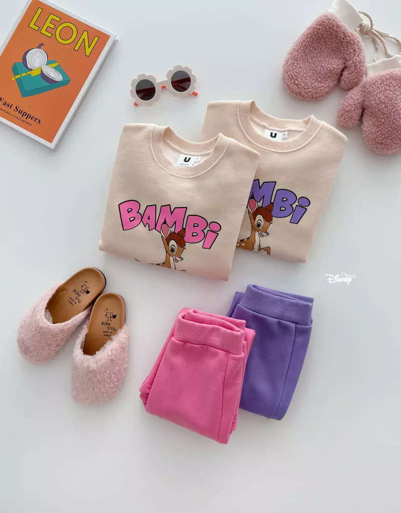 Dsaint - Korean Children Fashion - #discoveringself - Bambi Bootscut Top Bottom Set - 4