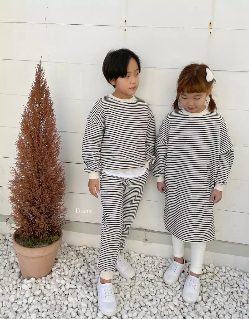 Dsaint - Korean Children Fashion - #kidsshorts - Yam Top Bottom Set - 8
