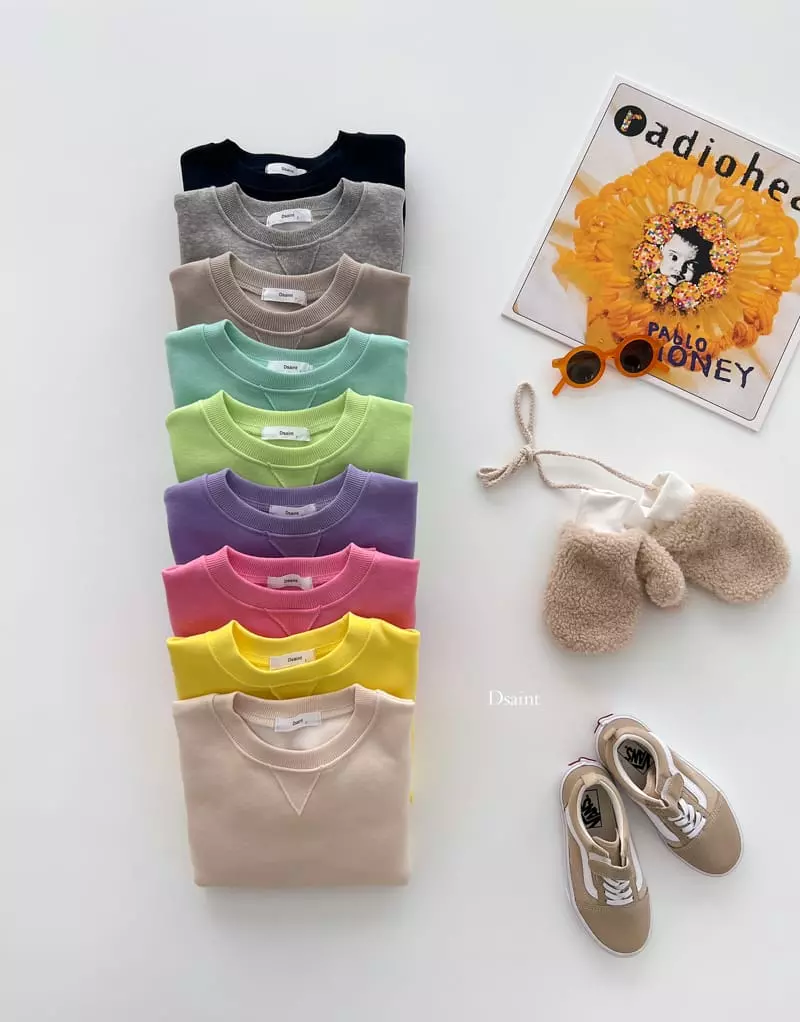 Dsaint - Korean Children Fashion - #kidsshorts - Crayon Sweatshirt - 7