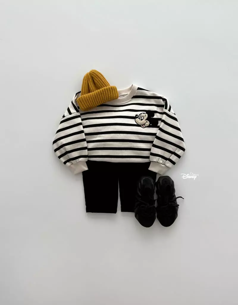 Dsaint - Korean Children Fashion - #kidsshorts - Mickey Bookle Sweatshirt - 6