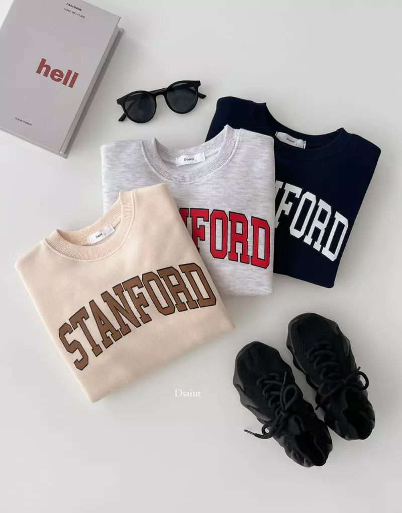 Dsaint - Korean Children Fashion - #kidsshorts - Standford Sweatshirt