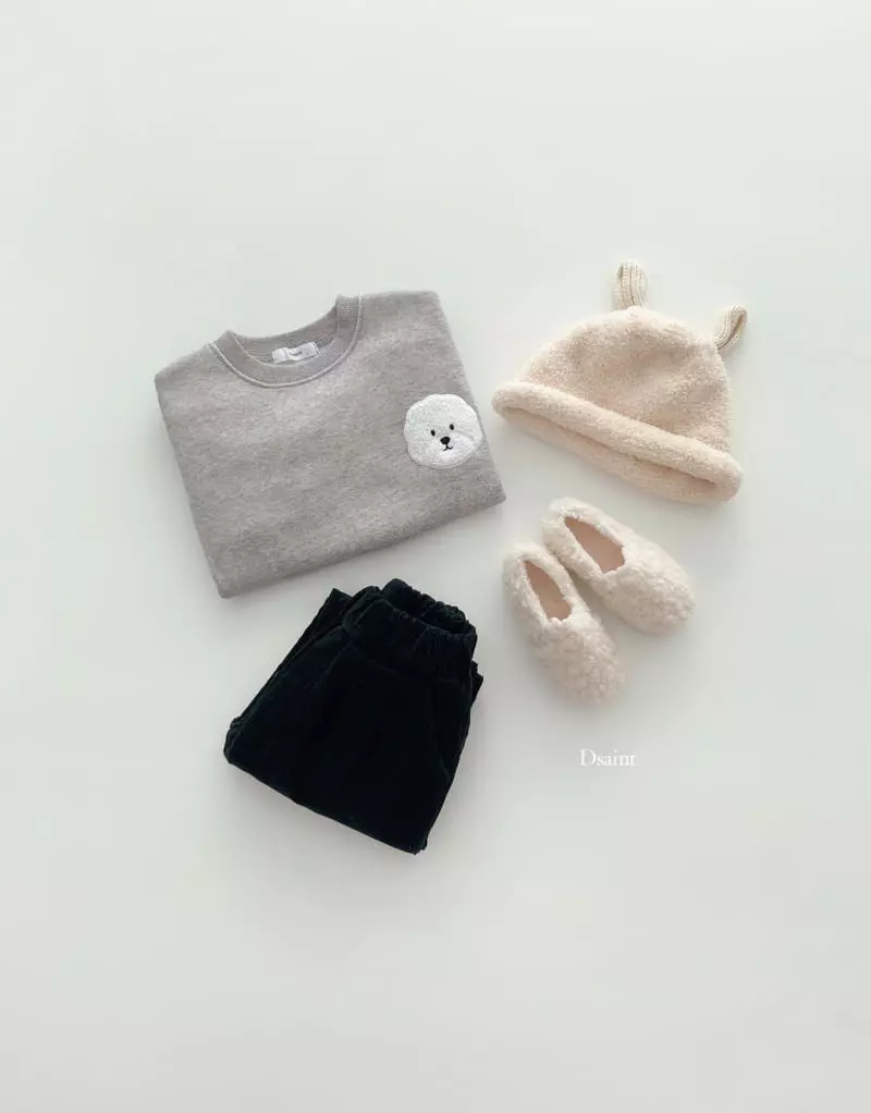 Dsaint - Korean Children Fashion - #kidsshorts - Animal Boucle Sweatshirt - 4