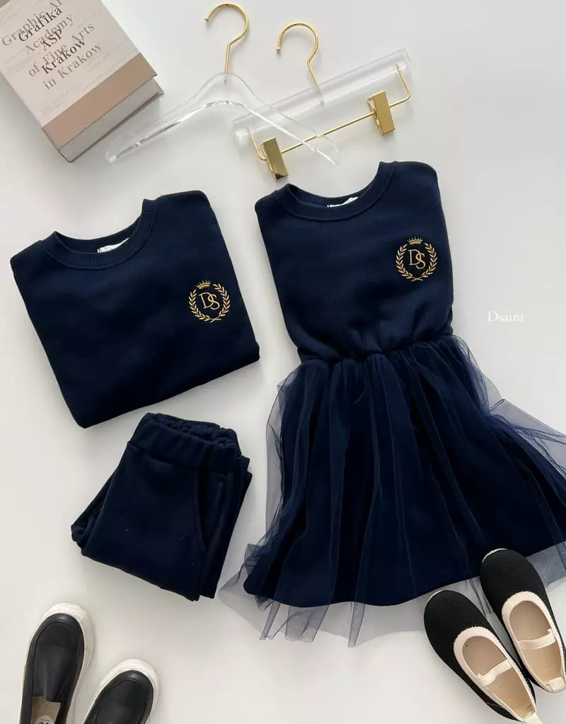 Dsaint - Korean Children Fashion - #kidsstore - DS King Jogger Top Bottom Set