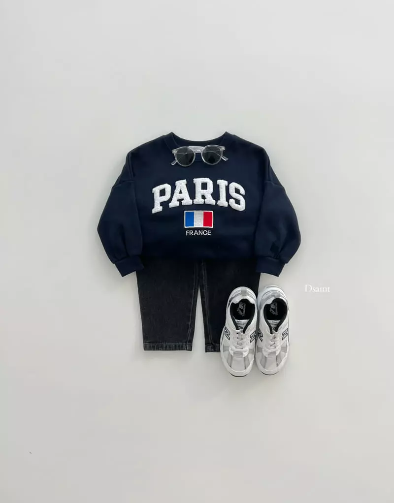 Dsaint - Korean Children Fashion - #kidsstore - World Boucle Sweatshirt - 5