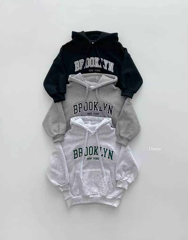 Dsaint - Korean Children Fashion - #kidsstore - Brock New York Patch Hoody