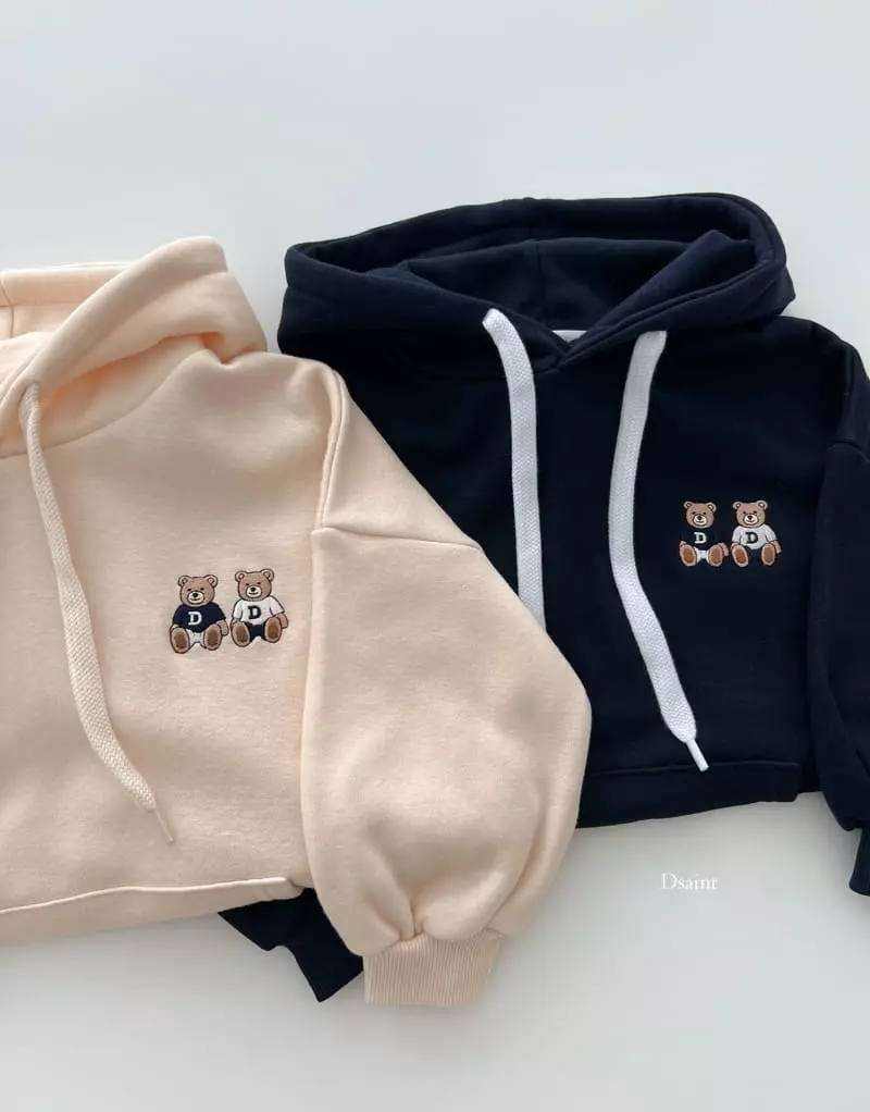 Dsaint - Korean Children Fashion - #kidzfashiontrend - Two Bears Hoody - 2