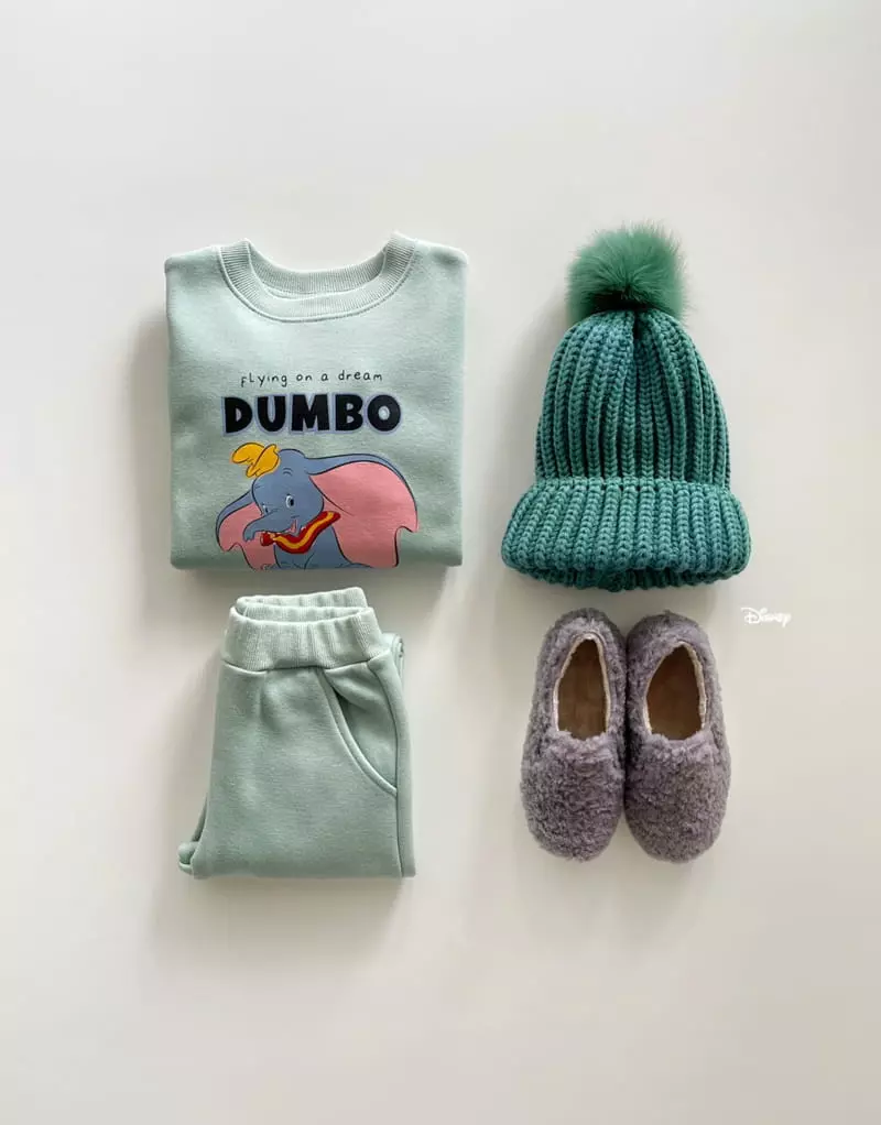 Dsaint - Korean Children Fashion - #kidzfashiontrend - Flying Dumbo Top Bottom Set - 12