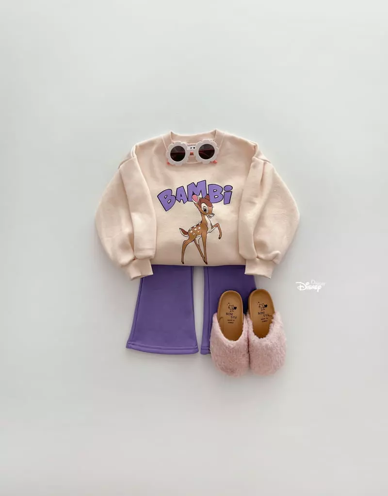 Dsaint - Korean Children Fashion - #kidzfashiontrend - Bambi Bootscut Top Bottom Set - 7