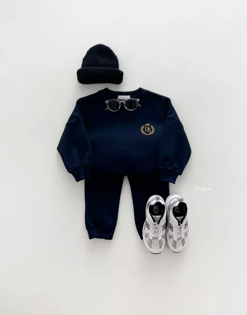 Dsaint - Korean Children Fashion - #kidzfashiontrend - DS King Jogger Top Bottom Set - 2