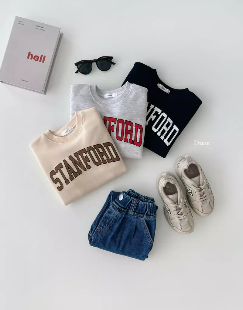 Dsaint - Korean Children Fashion - #kidzfashiontrend - Standford Sweatshirt - 3