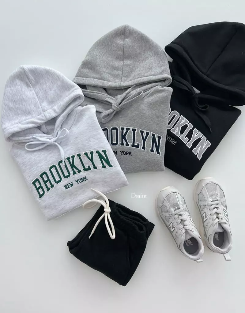 Dsaint - Korean Children Fashion - #kidzfashiontrend - Brock New York Patch Hoody - 2