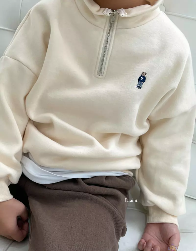 Dsaint - Korean Children Fashion - #littlefashionista - Small Bear Anorak Sweatshirt - 9