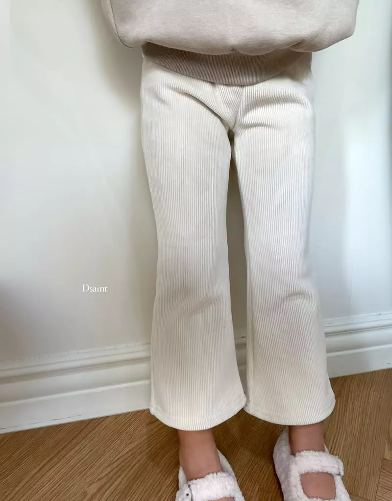 Dsaint - Korean Children Fashion - #littlefashionista - Sticky Rib Pants - 5