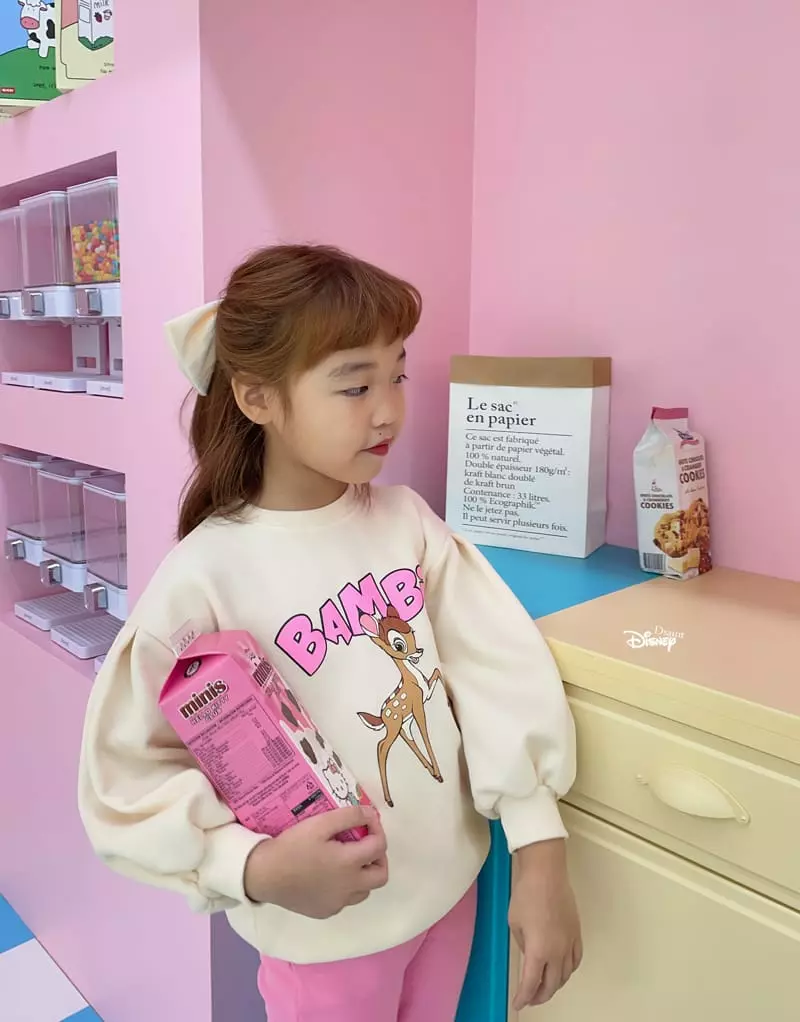 Dsaint - Korean Children Fashion - #littlefashionista - Bambi Bootscut Top Bottom Set - 9