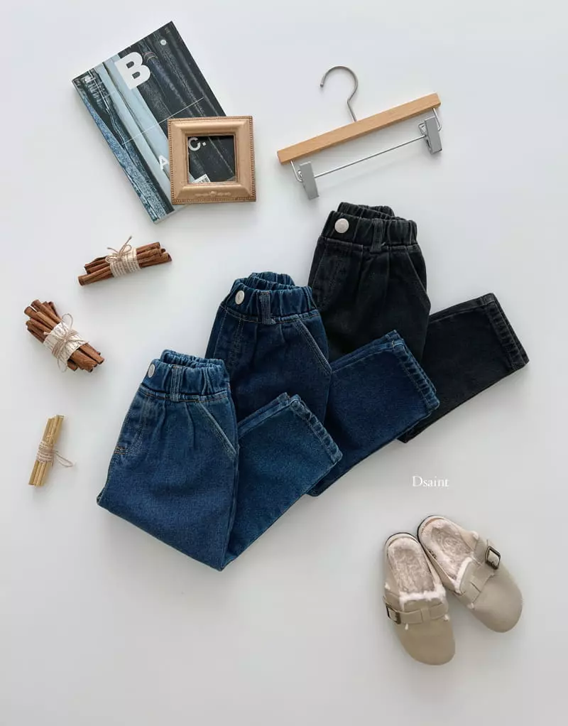Dsaint - Korean Children Fashion - #magicofchildhood - Special Baggy Jeans - 2