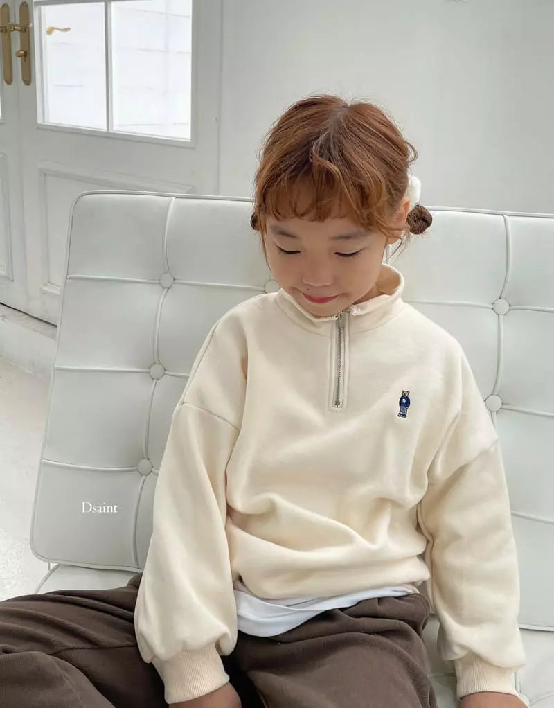 Dsaint - Korean Children Fashion - #magicofchildhood - Small Bear Anorak Sweatshirt - 10