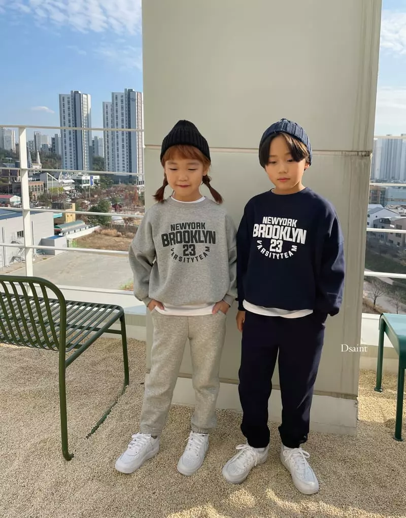 Dsaint - Korean Children Fashion - #magicofchildhood - Brok 23 Jogger Top Bottom Set - 8
