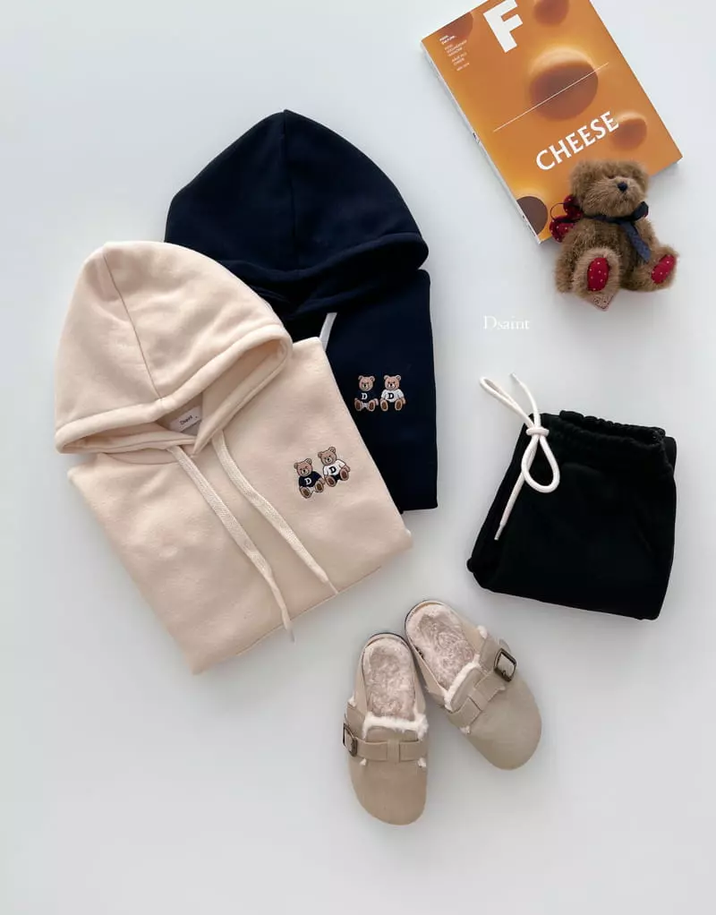 Dsaint - Korean Children Fashion - #magicofchildhood - Two Bears Hoody - 5