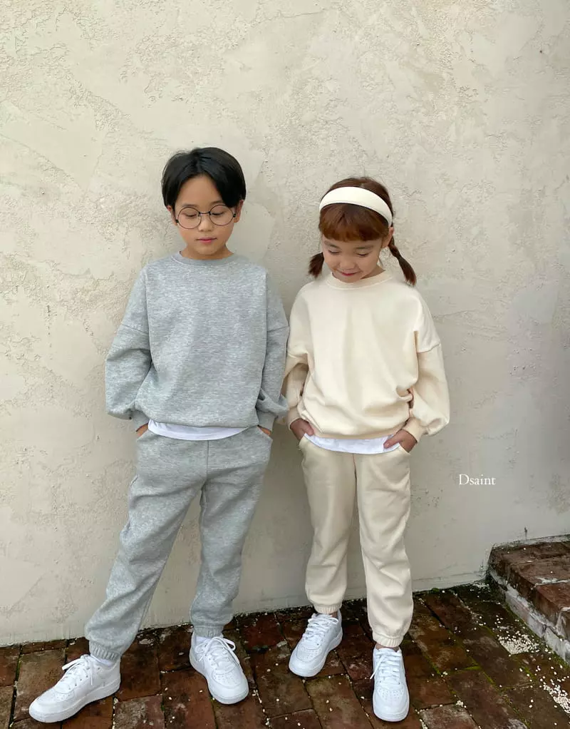 Dsaint - Korean Children Fashion - #minifashionista - Every Layerd Top Bottom Set - 5