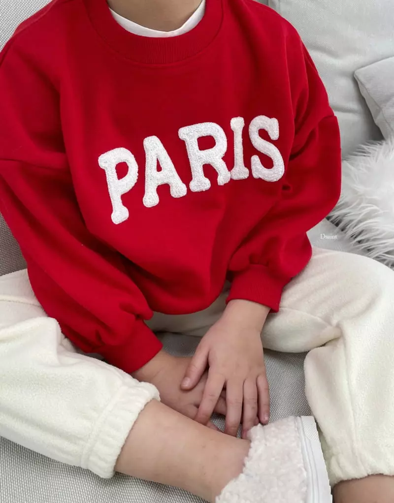 Dsaint - Korean Children Fashion - #magicofchildhood - Paris Bookle Sweatshirt - 4