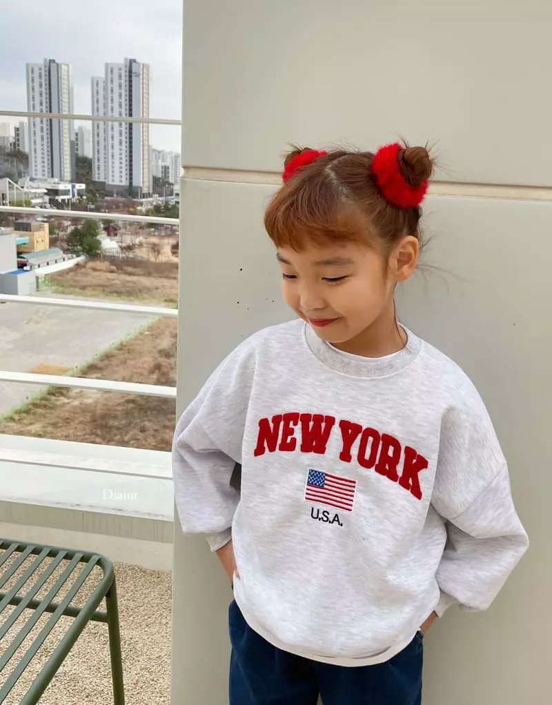 Dsaint - Korean Children Fashion - #minifashionista - World Boucle Sweatshirt - 10