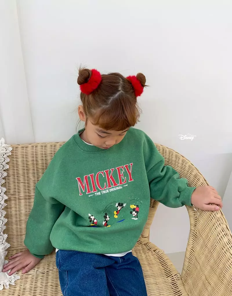 Dsaint - Korean Children Fashion - #minifashionista - Original Pigment Mickey Sweatshirt - 9