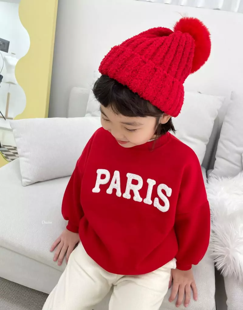 Dsaint - Korean Children Fashion - #prettylittlegirls - Paris Bookle Sweatshirt - 5