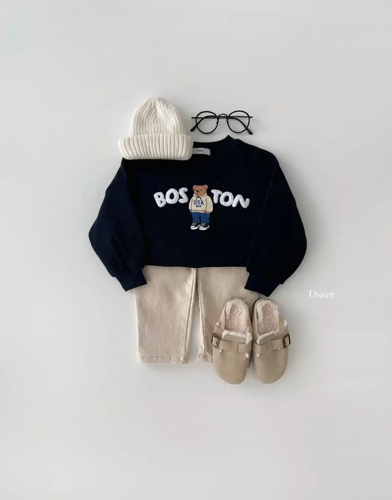 Dsaint - Korean Children Fashion - #prettylittlegirls - Boston Bear Boucle Sweatshirt - 6