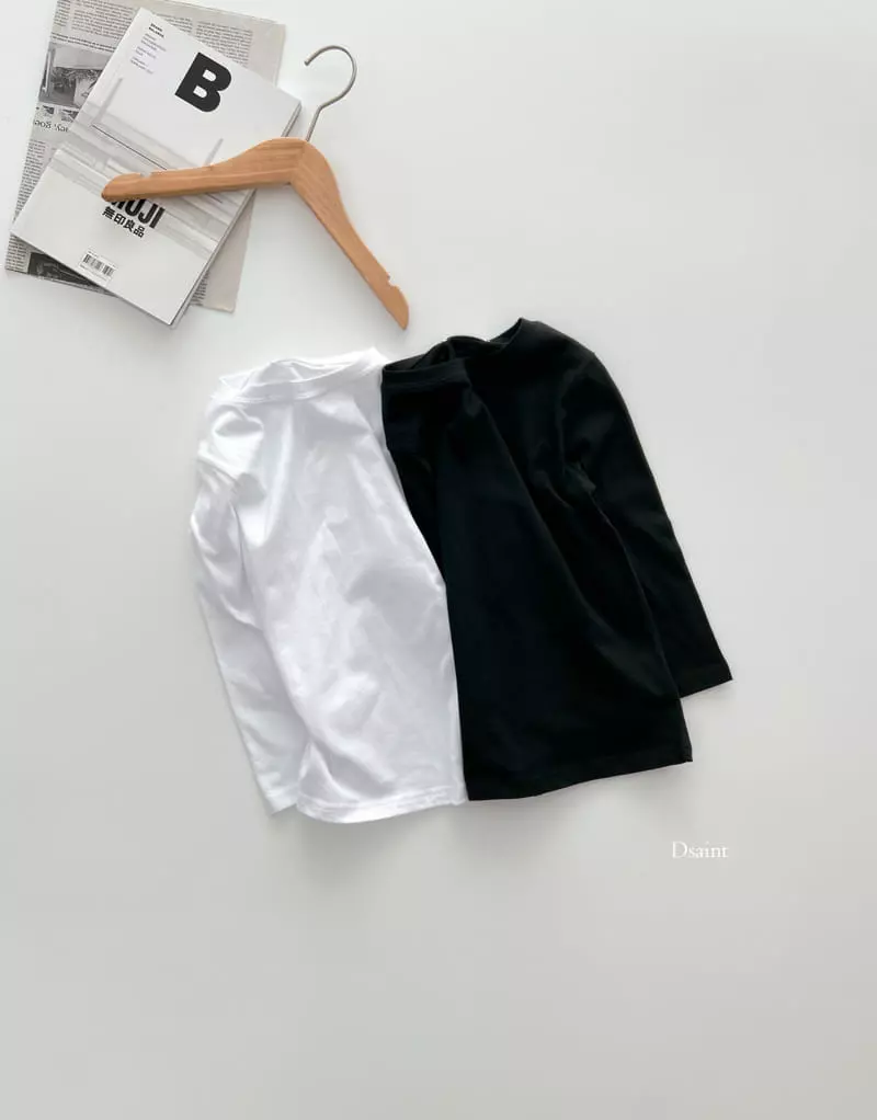 Dsaint - Korean Children Fashion - #todddlerfashion - Long Sleeves Inner Tee - 3