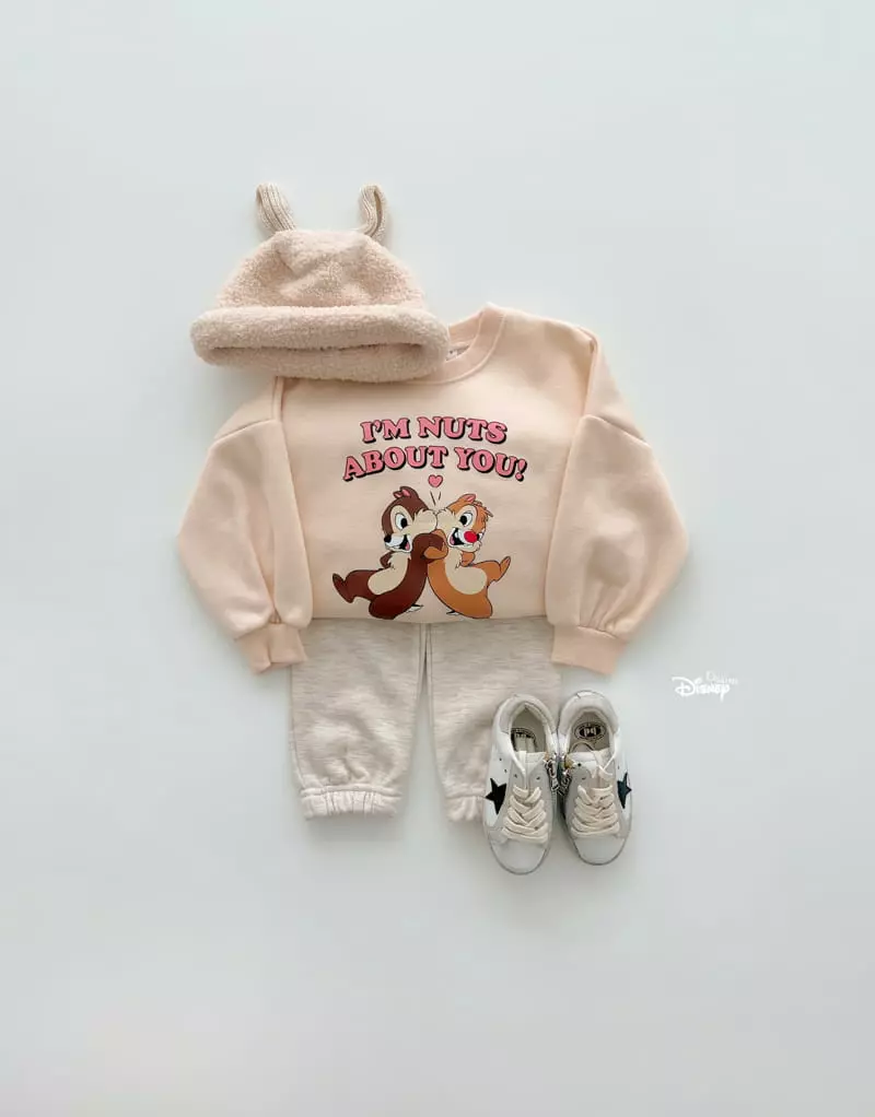 Dsaint - Korean Children Fashion - #toddlerclothing - Nuts Chip And Dale Sweatshirt - 5