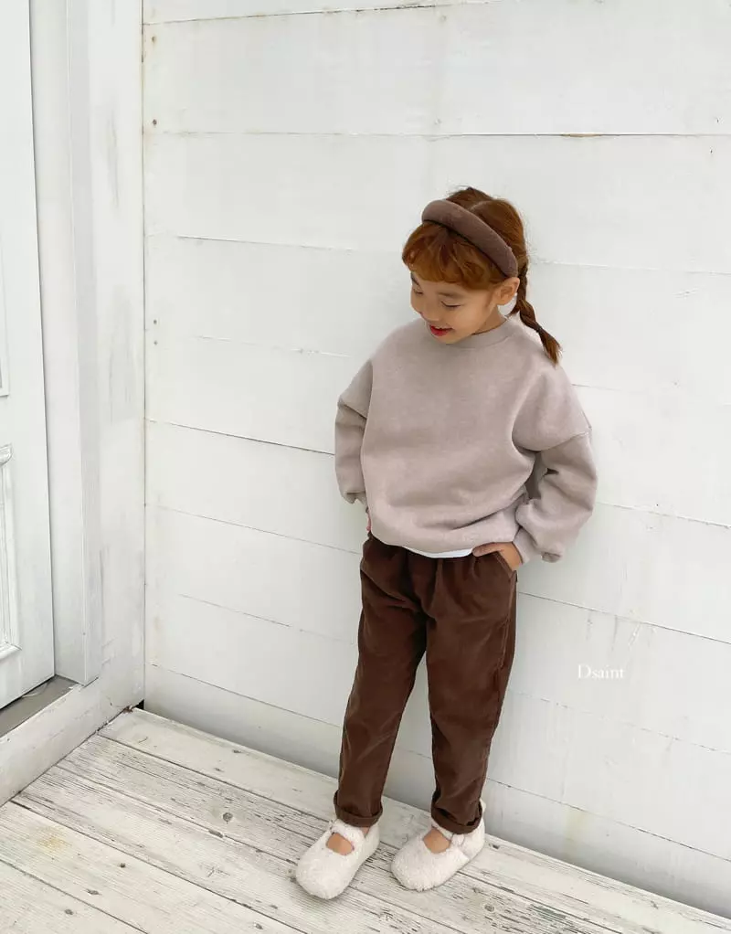 Dsaint - Korean Children Fashion - #toddlerclothing - Color Good Pigment Sweatshirt - 12