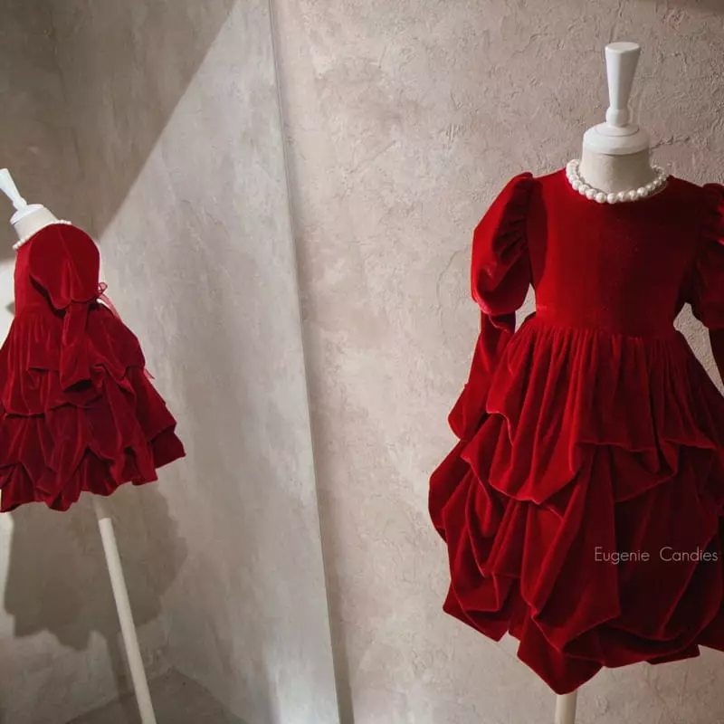 Eugenie Candies - Korean Children Fashion - #toddlerclothing - Red Queen One-piece - 8
