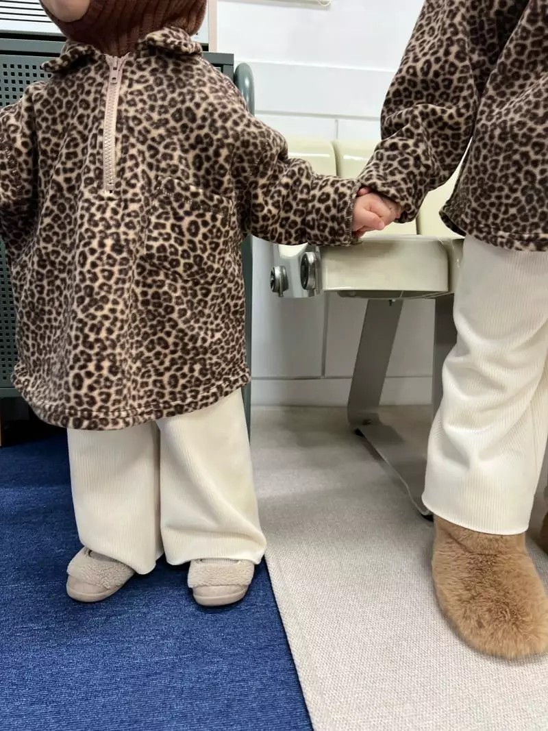 Fine Studio - Korean Children Fashion - #childofig - Mink Wide Pants with Mom - 5