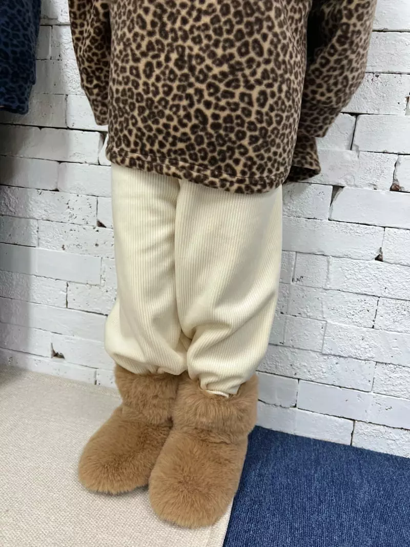 Fine Studio - Korean Children Fashion - #toddlerclothing - Mink Wide Pants with Mom - 4