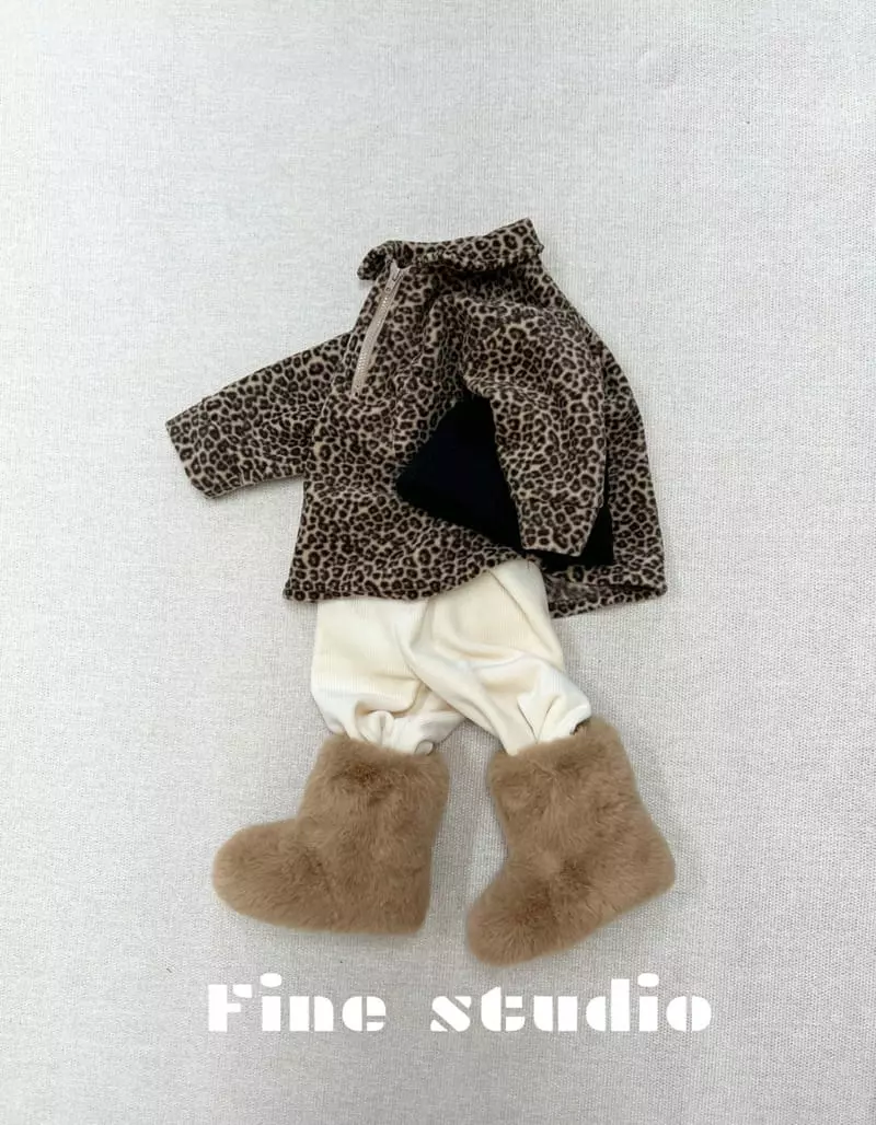 Fine Studio - Korean Children Fashion - #toddlerclothing - Leo Fleece Jacket