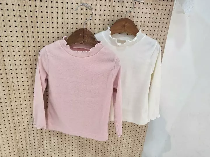 Flower J - Korean Children Fashion - #childofig - Basic Terry Tee