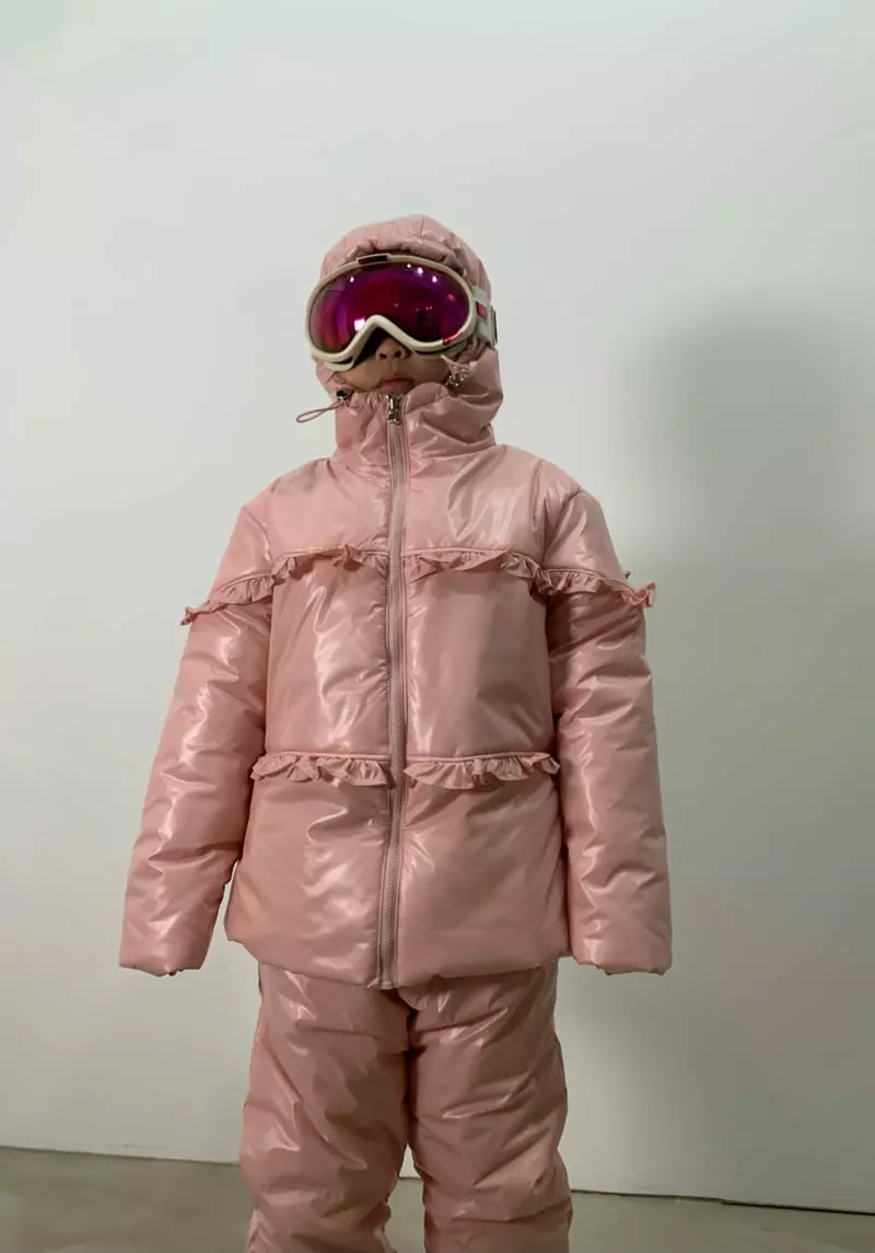 Franc Franc - Korean Children Fashion - #discoveringself - Frill Skii Wear - 11