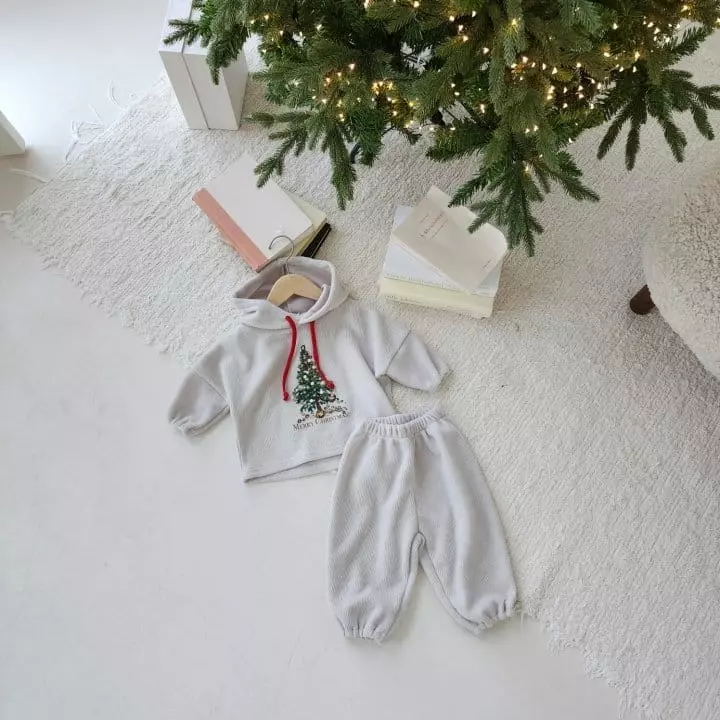 From J - Korean Baby Fashion - #babyclothing - Tree Top Bottom Set