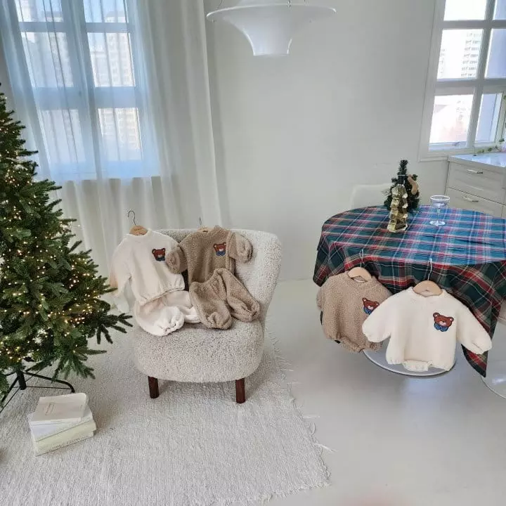 From J - Korean Baby Fashion - #babyfashion - Bear Patch Bodysuit - 11